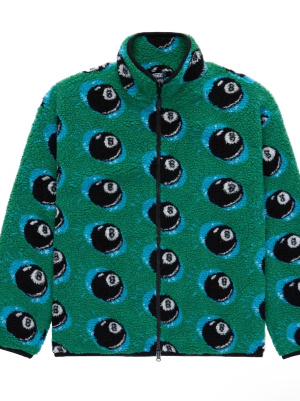 Rowing Blazers green magic eight ball Sherpa Fleece